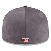 Men's New Era  Charcoal/White Oakland Athletics Lids x Chase B Sneaker 59FIFTY Fitted Hat