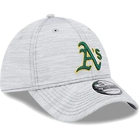 Men's New Era Gray Oakland Athletics Speed 39THIRTY Flex Hat