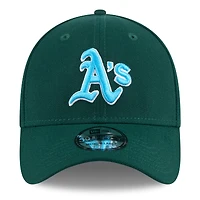 Casquette 39THIRTY Flex pour homme Oakland Athletics 2024 New Era verte la fête des pères