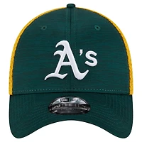 Casquette Neo 39THIRTY Flex Oakland Athletics verte New Era pour homme