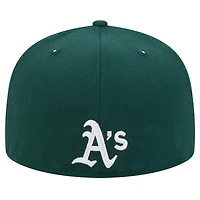 Men's New Era Green Oakland Athletics Ransom 59FIFTY Fitted Hat