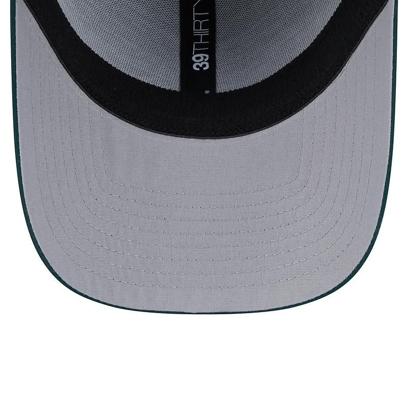 Casquette 39THIRTY Flex verte Oakland Athletics Team Tone pour homme de New Era