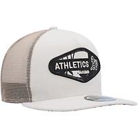 Casquette snapback A-Frame Trucker 9FIFTY Oakland Athletics Retro Beachin' Patch New Era pour homme