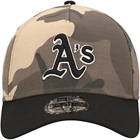 Casquette ajustable A-Frame 9FORTY Camo Crown des Oakland Athletics de New Era pour homme