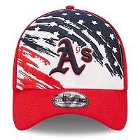 Casquette 39THIRTY Flex rouge Oakland Athletics 2022 pour homme de New Era