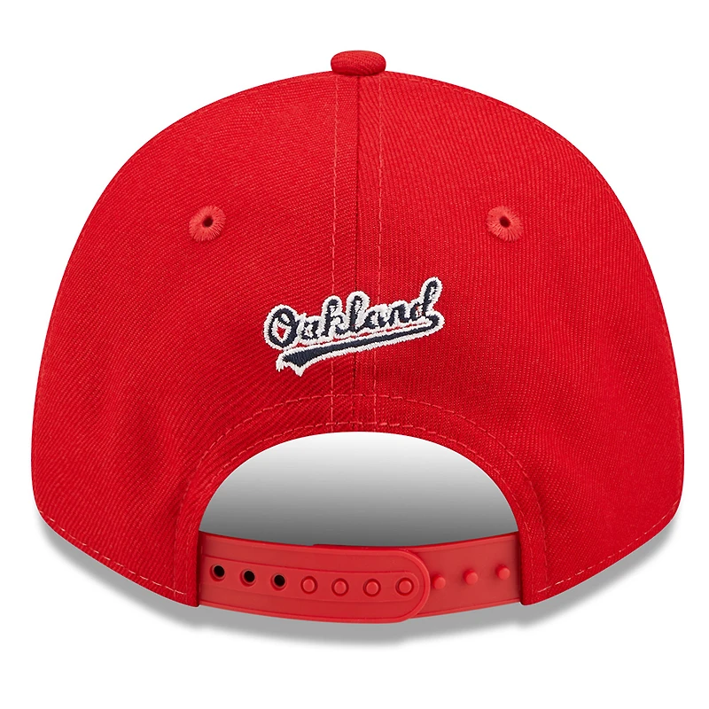 Casquette ajustable à pression 9FORTY du 4 juillet 2022 des Oakland Athletics de New Era pour homme