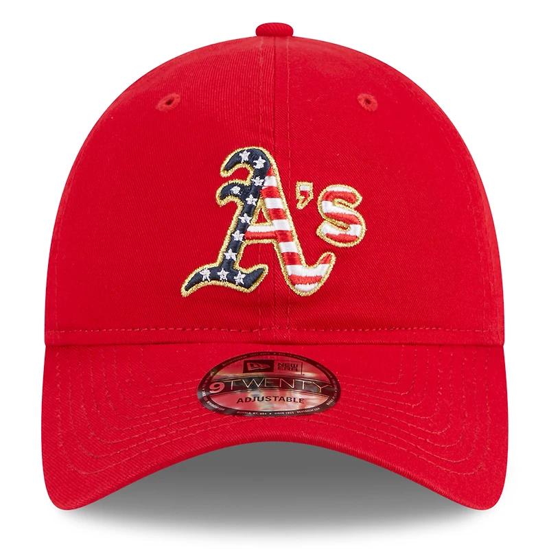 Casquette ajustable 9TWENTY rouge Oakland Athletics 2023 pour homme de New Era