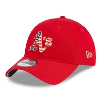 Casquette ajustable 9TWENTY rouge Oakland Athletics 2023 pour homme de New Era