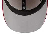 Men's New Era  Red Oakland Athletics 2023 Fourth of July Low Profile 59FIFTY Fitted Hat