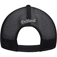 Casquette Snapback New Era Oakland Athletics 2022 Clubhouse Trucker 9FIFTY blanche/noire pour homme