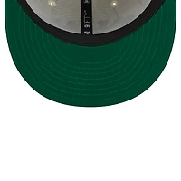 Men's New Era White Oakland Athletics Jersey Pinstripe 9FIFTY Snapback Hat