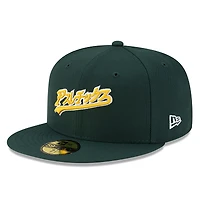 Men's New Era x Hyperfly Green Oakland Athletics 59FIFTY Fitted Hat
