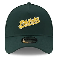 Men's New Era x Hyperfly Green Oakland Athletics A-Frame 9FORTY Adjustable Hat