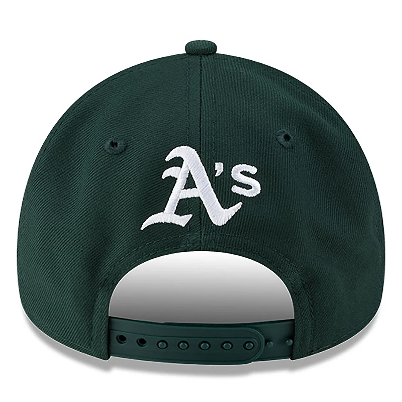 Men's New Era x Hyperfly Green Oakland Athletics A-Frame 9FORTY Adjustable Hat