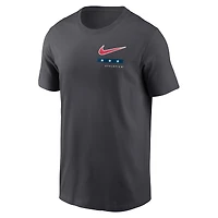 T-shirt Nike anthracite pour homme Oakland Athletics Americana