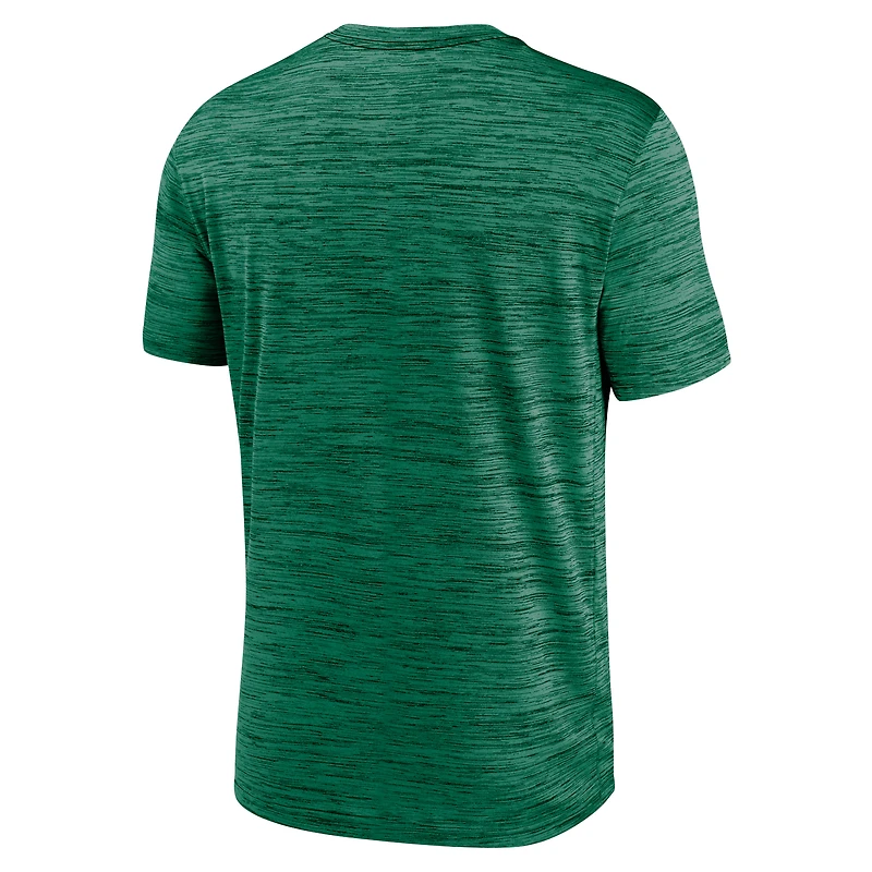 T-shirt d'entraînement Nike Oakland Athletics Authentic Collection Velocity Performance pour homme, vert