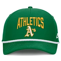 Men's Nike  Green Oakland Athletics Cooperstown Rise Adjustable Hat