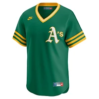 Men's Nike Reggie Jackson Kelly Green Oakland Athletics Cooperstown Collection Limited Jersey