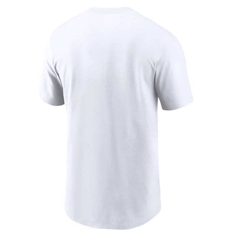 T-shirt Nike blanc Oakland Athletics Cooperstown Collection pour homme