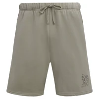 Men's Pro Standard Pewter Athletics Neutral Fleece Shorts