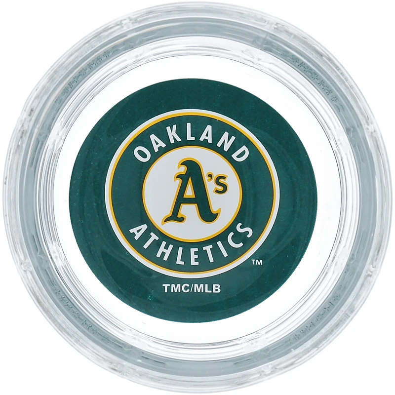 Oakland Athletics 10 oz. Équipe Bottoms Up Squared Rocks Glass