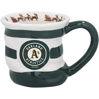 Tasse de 18 oz avec le logo de l'équipe des Oakland Athletics