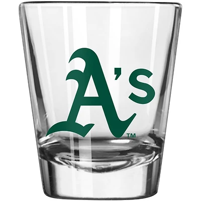 Verre à liqueur de 2 oz pour le jour du match des Oakland Athletics