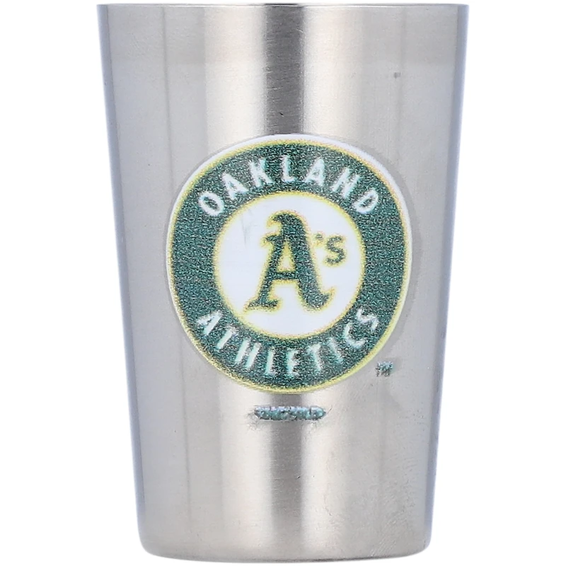 Oakland Athletics 2 oz. Verre à liqueur en acier inoxydable