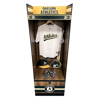 Oakland Athletics Corrugated Linerboard Sports Locker - LockerSource