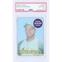 Reggie Jackson Oakland Athletics 1969 Topps #260 PSA Authenticated 4 Rookie Card