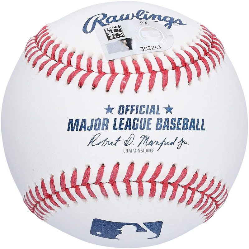 Rollie Fingers Oakland Athletics a dédicacé une balle de baseball avec l'inscription « 81 AL Cy Young »