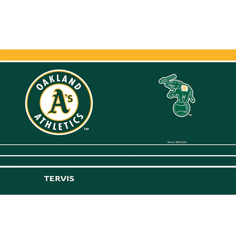 Tervis Oakland Athletics 20oz. MVP DuraPrint™️ Stainless Steel Travel Tumbler