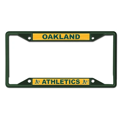 WinCraft Oakland Athletics Chrome Cadre de plaque d'immatriculation