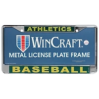 WinCraft Oakland Athletics Laser Inlaid Metal License Plate Frame