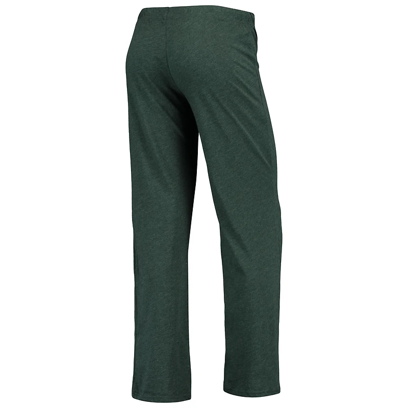 Ensemble de nuit Concepts Sport vert/or Oakland Athletics Meter Muscle (débardeur et pantalon) pour femme