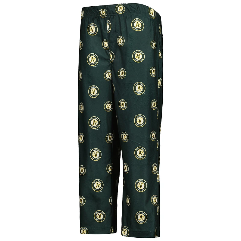 Pantalon vert Oakland Athletics Team Color Logo pour jeune