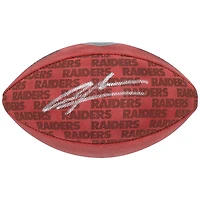 Ballon de football Duke Showcase autographié par Charles Woodson des Green Bay Packers