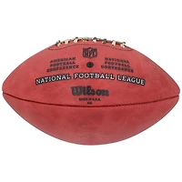 Ballon de football Duke Showcase autographié par Charles Woodson des Green Bay Packers
