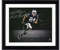 Charles Woodson Oakland Raiders Autographed 11" x 14" Spotlight Photograph with "HOF 21" Inscription