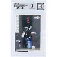 Carte de recrue autographiée de Charles Woodson (Oakland Raiders) de 1998, Pinnacle Score n° 236, authentifiée Beckett Fanatics Witnessed (9/10).