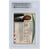 Carte de recrue authentifiée signée par Charles Woodson Oakland Raiders, série 1 Topps 1998, encre argentée #356 Beckett Fanatics, avec inscription « HOF 21 »