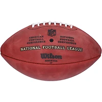 Ballon de football professionnel Wilson Duke autographié par Charles Woodson des Oakland Raiders avec l'inscription « HOF 21 »