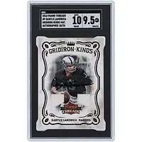 Daryle Lamonica Oakland Raiders Autographed 2010 Panini Threads Gridiron Kings #9 #18/25 SGC Authenticated 9.5/10 Card