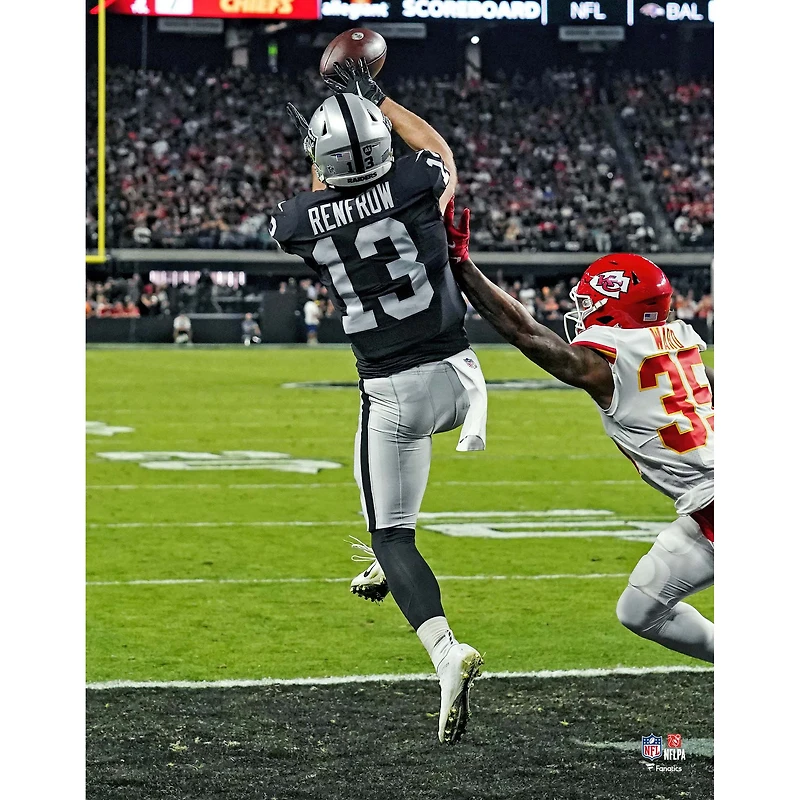 Hunter Renfrow Oakland Raiders Unsigned Catches Touchdown Pass Photograph