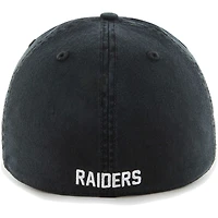 Casquette ajustée Oakland Raiders Gridiron Classics Franchise noire pour homme, modèle 47
