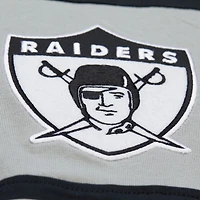 Débardeur rétro colorblock noir Mitchell & Ness pour homme des Oakland Raiders