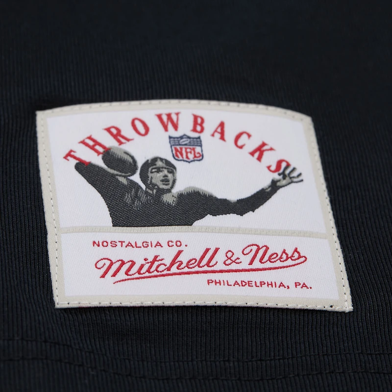 Débardeur rétro colorblock noir Mitchell & Ness pour homme des Oakland Raiders