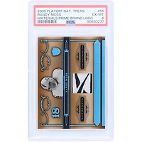 Randy Moss Oakland Raiders 2006 Playoff National Treasures GU Reebok Relic #56 #7/10 PSA Authenticated 6 Card