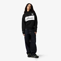 Women's Mitchell & Ness Black Oakland Raiders Quarter-Zip Jacket
