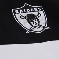 Women's Mitchell & Ness Black Oakland Raiders Quarter-Zip Jacket
